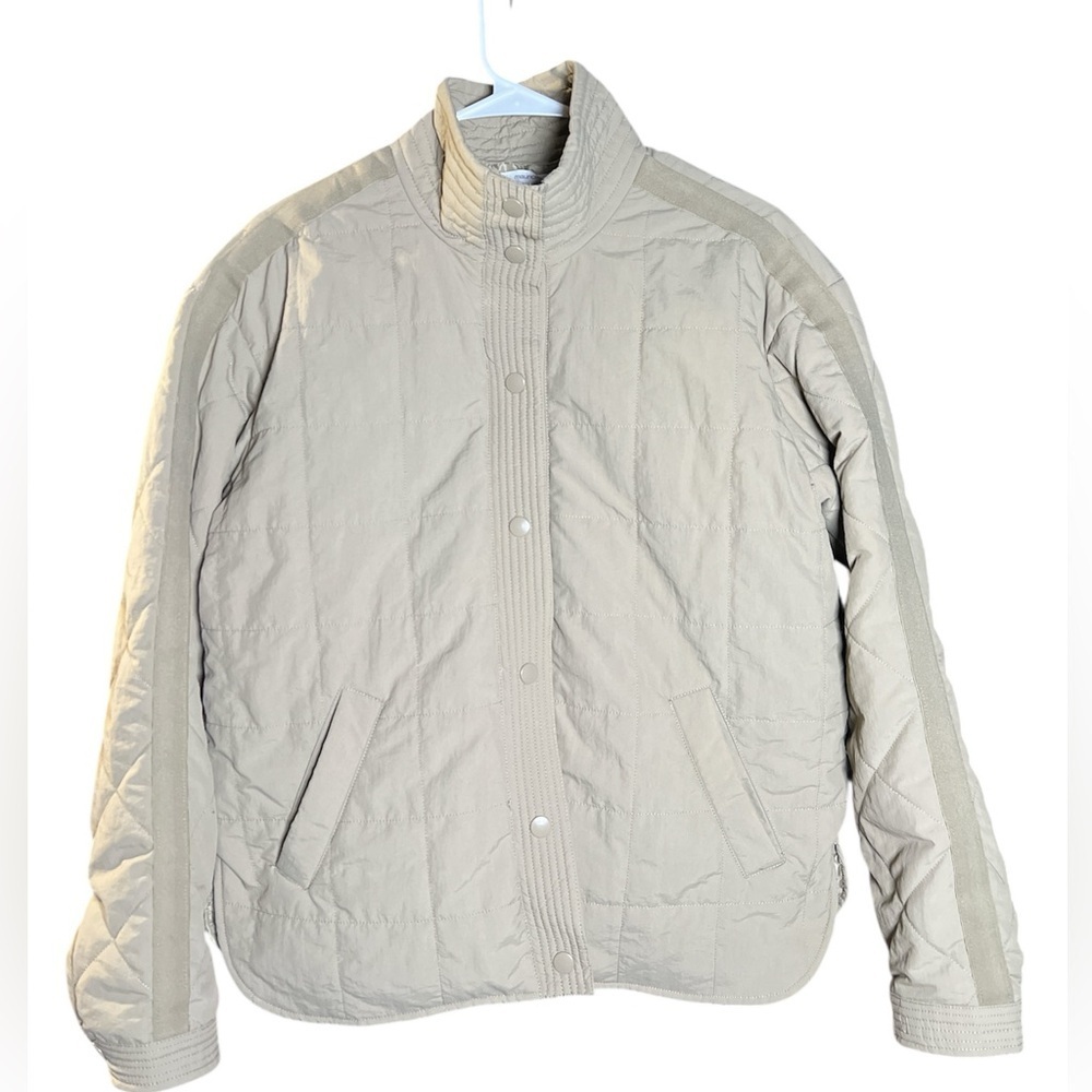Maurices Quilted light olive Jacket women’s M